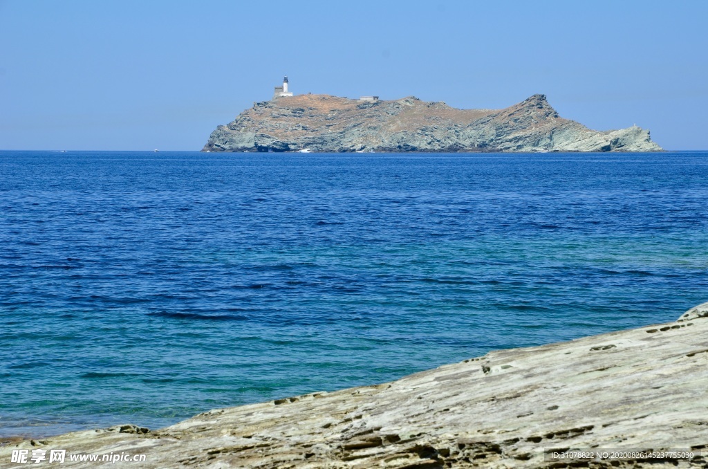 海岸风景摄影图