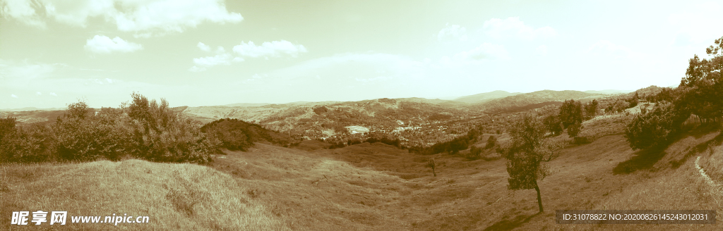 海岸风景摄影图