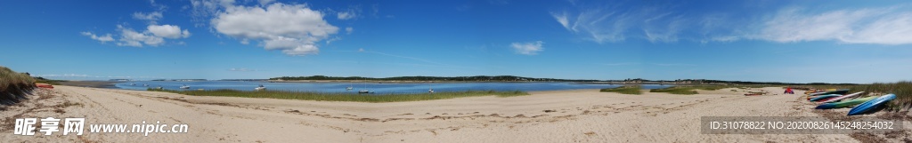 海岸风景摄影图