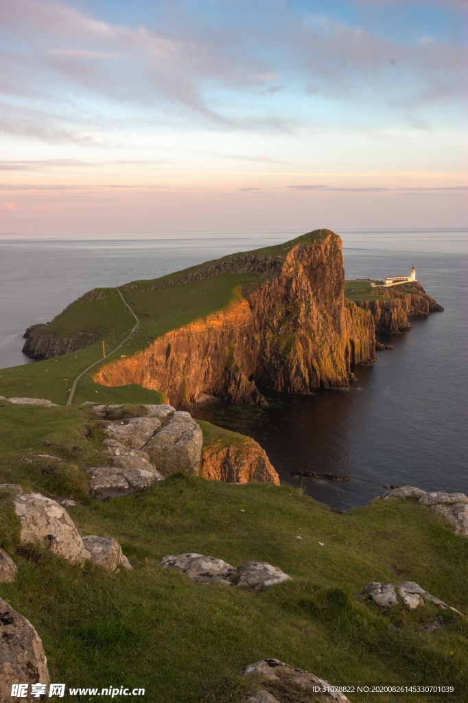 海岸风景摄影图