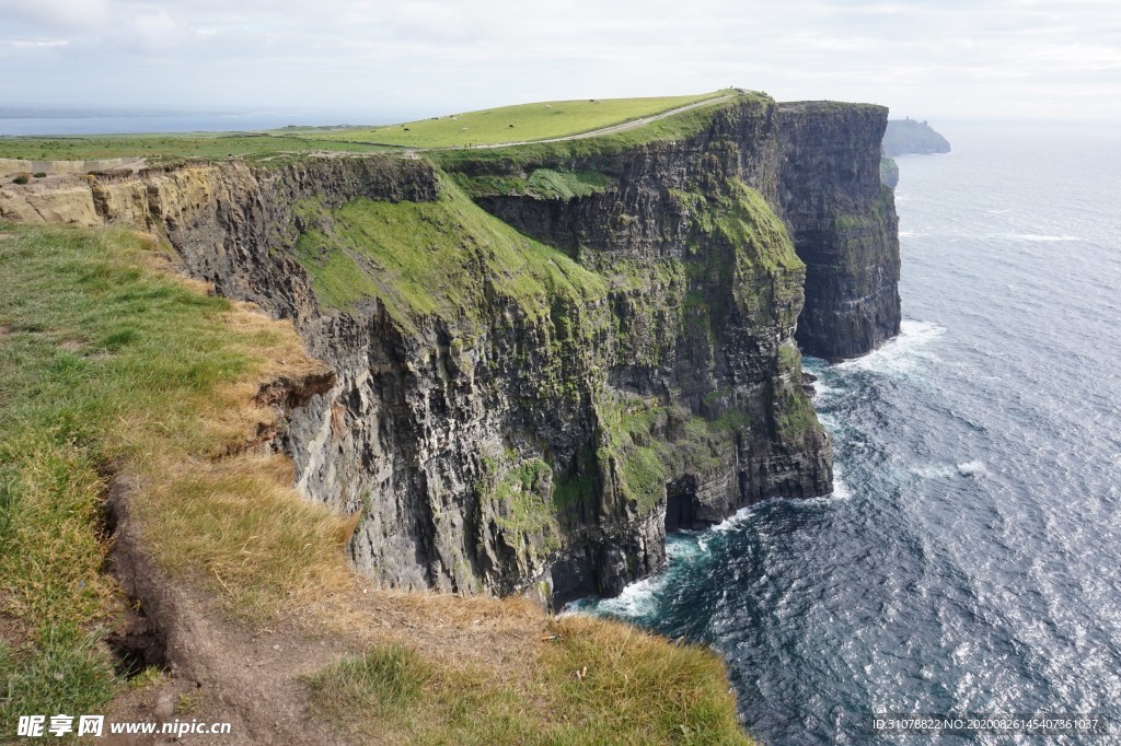 海岸风景摄影图