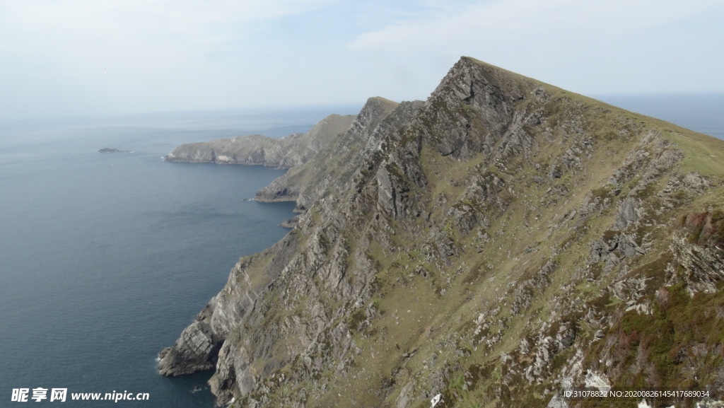 海岸风景摄影图