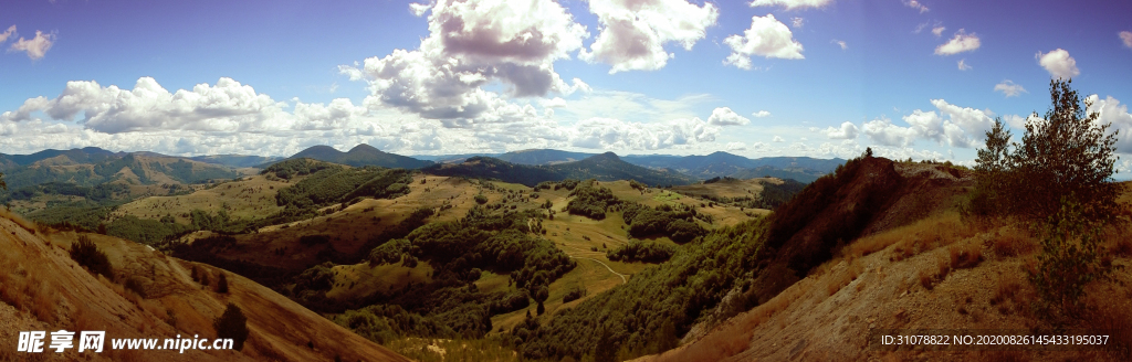 海岸风景摄影图