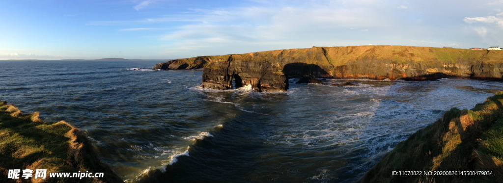 海岸风景摄影图