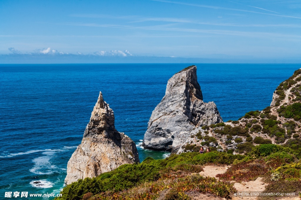 海岸风景摄影图