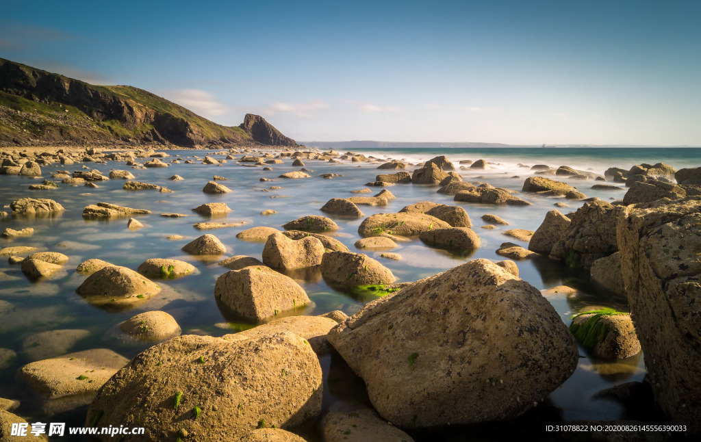 海岸风景摄影图