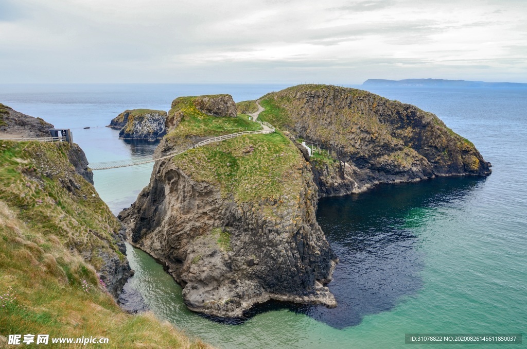 海岸风景摄影图