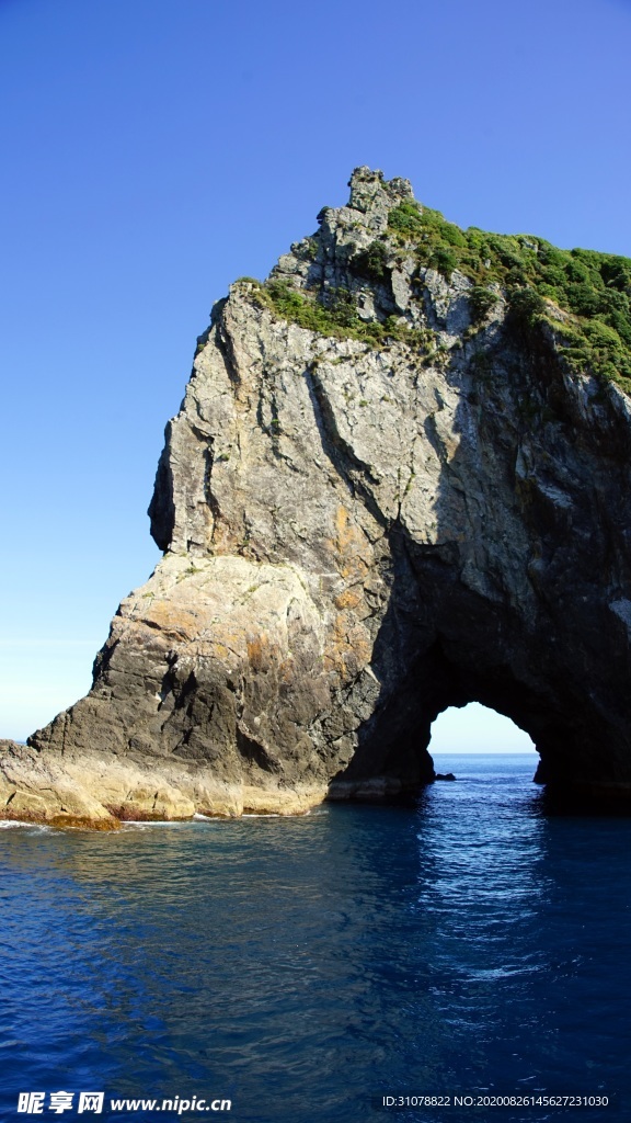 海岸风景摄影图
