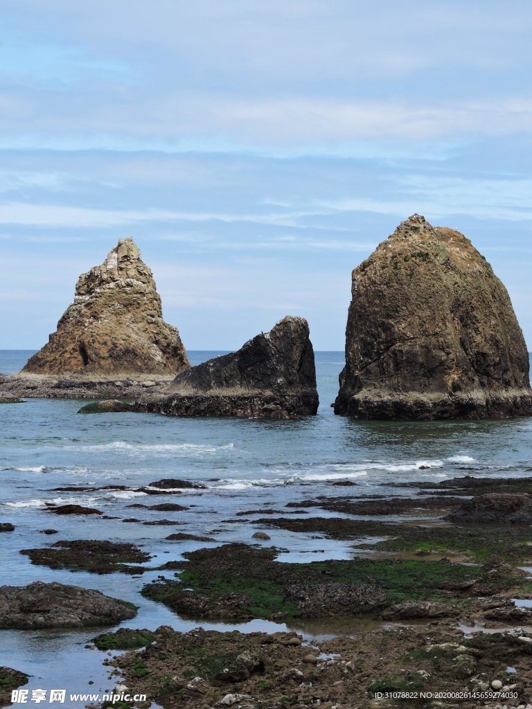 海岸风景摄影图