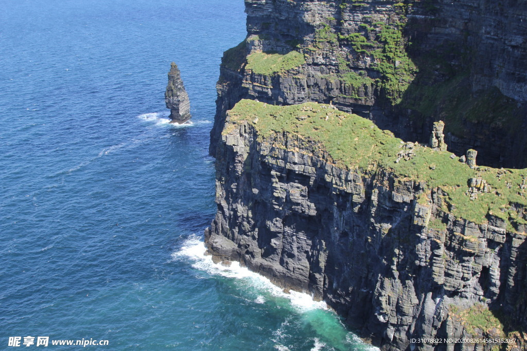 海岸风景摄影图