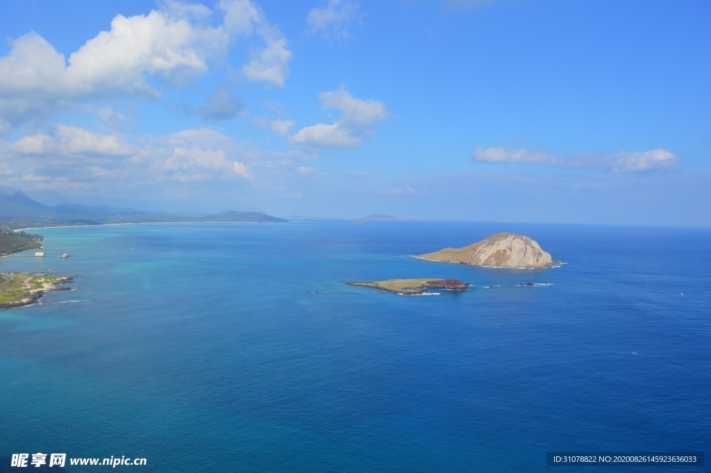 海岸风景摄影图
