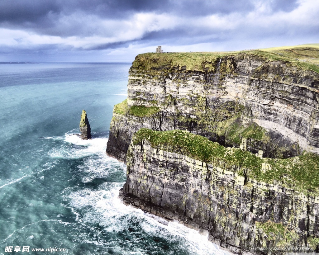 海岸风景摄影图