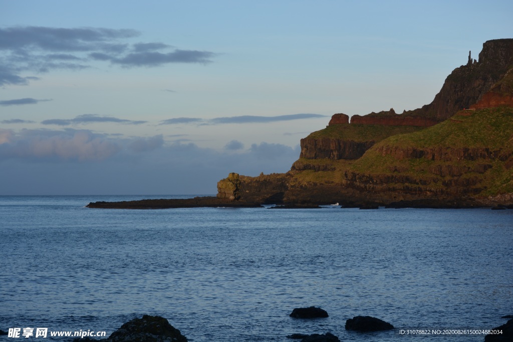 海岸风景摄影图