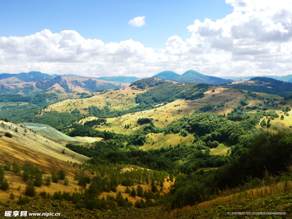 海岸风景摄影图
