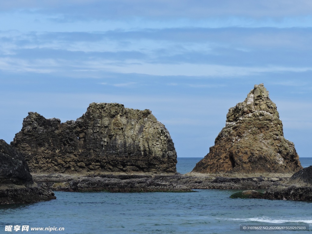 海岸风景摄影图