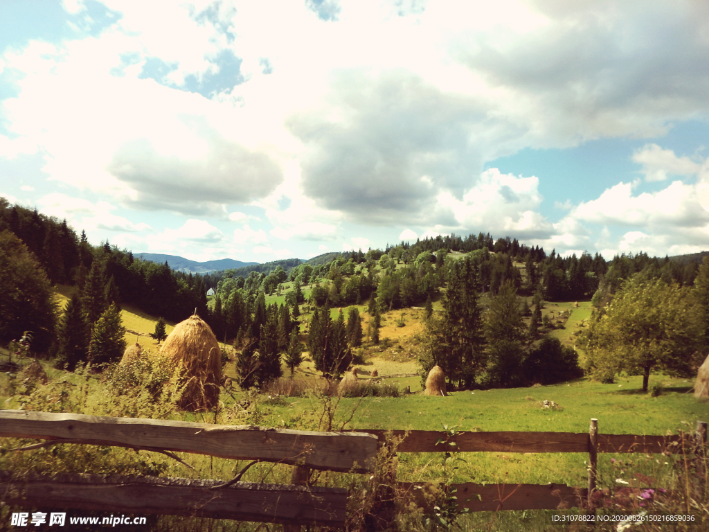 海岸风景摄影图