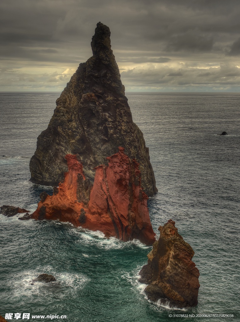 海岸风景摄影图