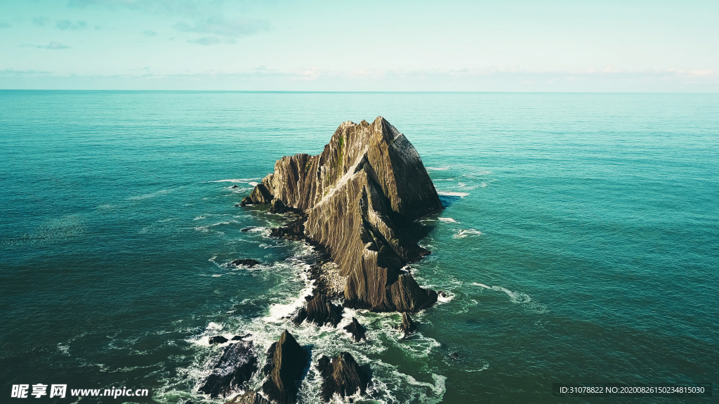 海岸风景摄影图