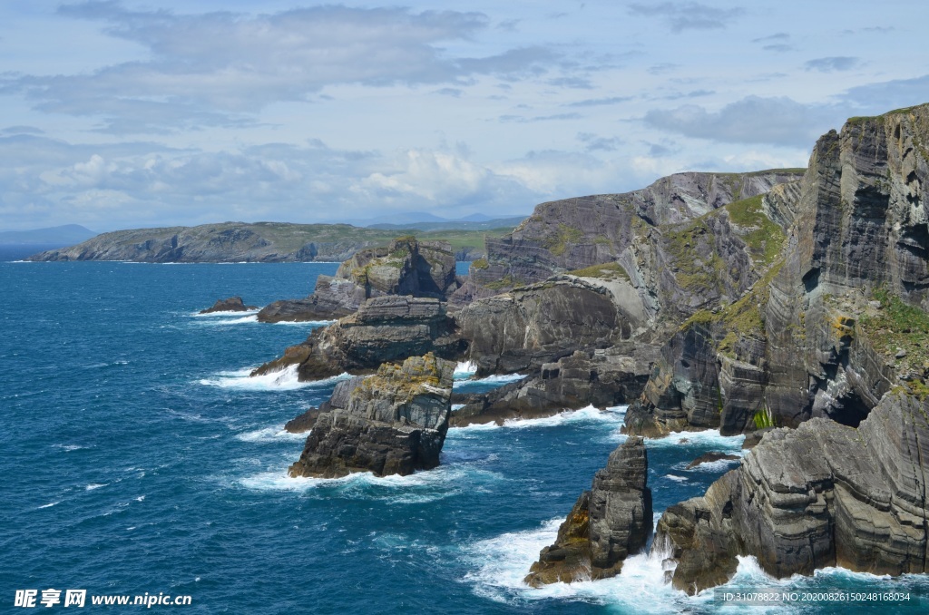 海岸风景摄影图