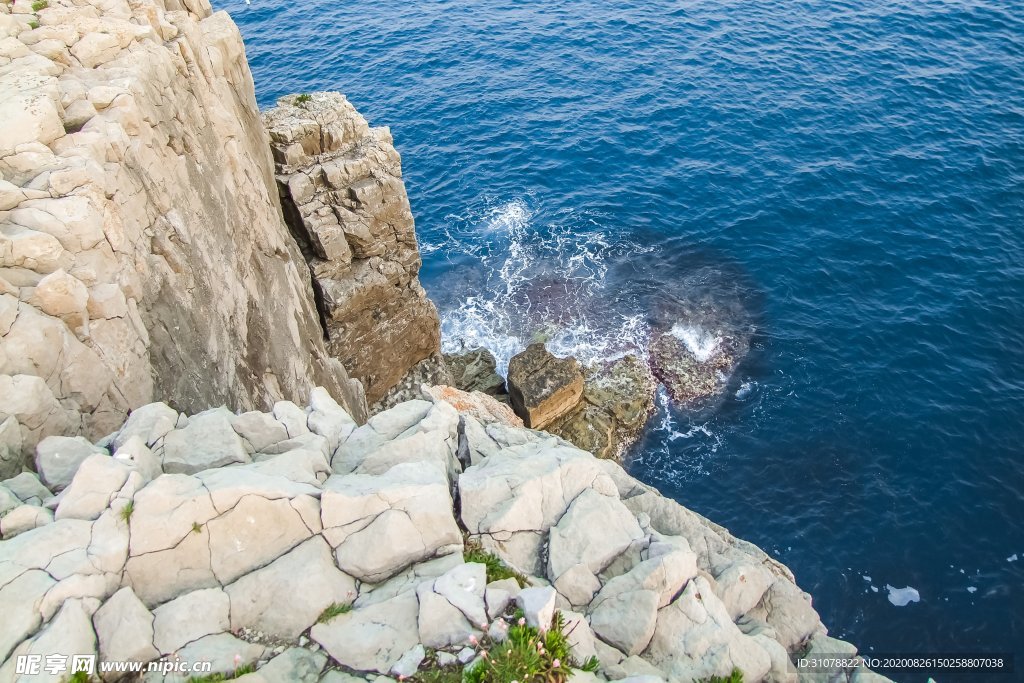 海岸风景摄影图