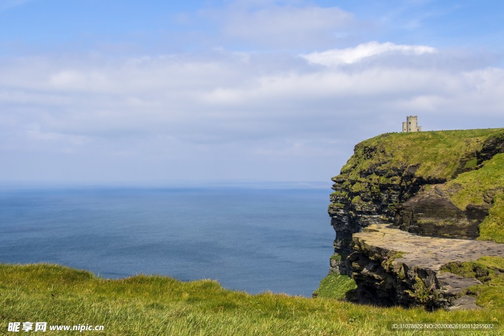 海岸风景摄影图