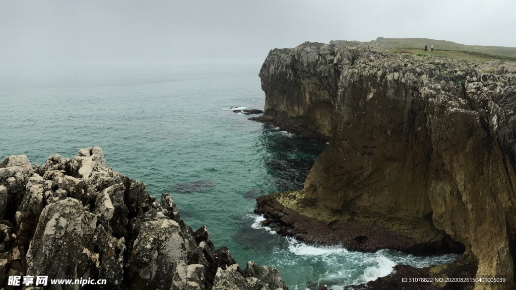 海岸风景摄影图