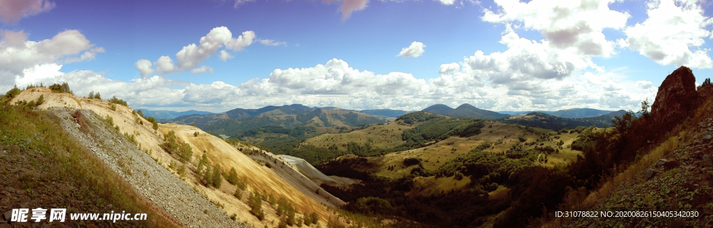 海岸风景摄影图