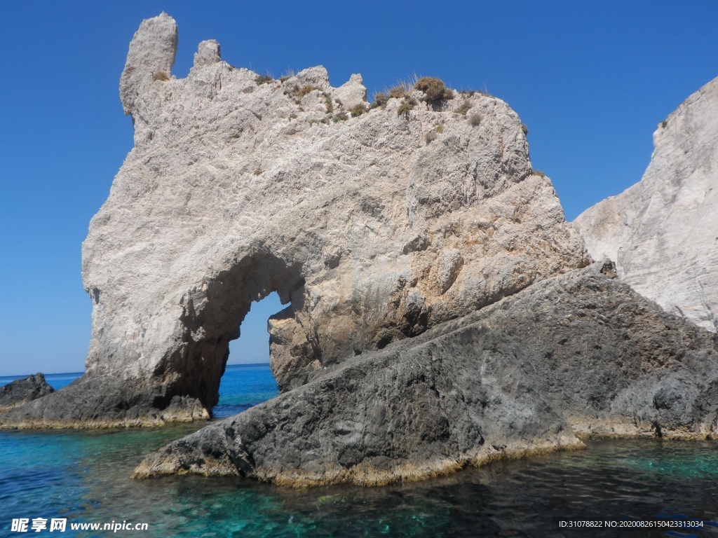 海岸风景摄影图