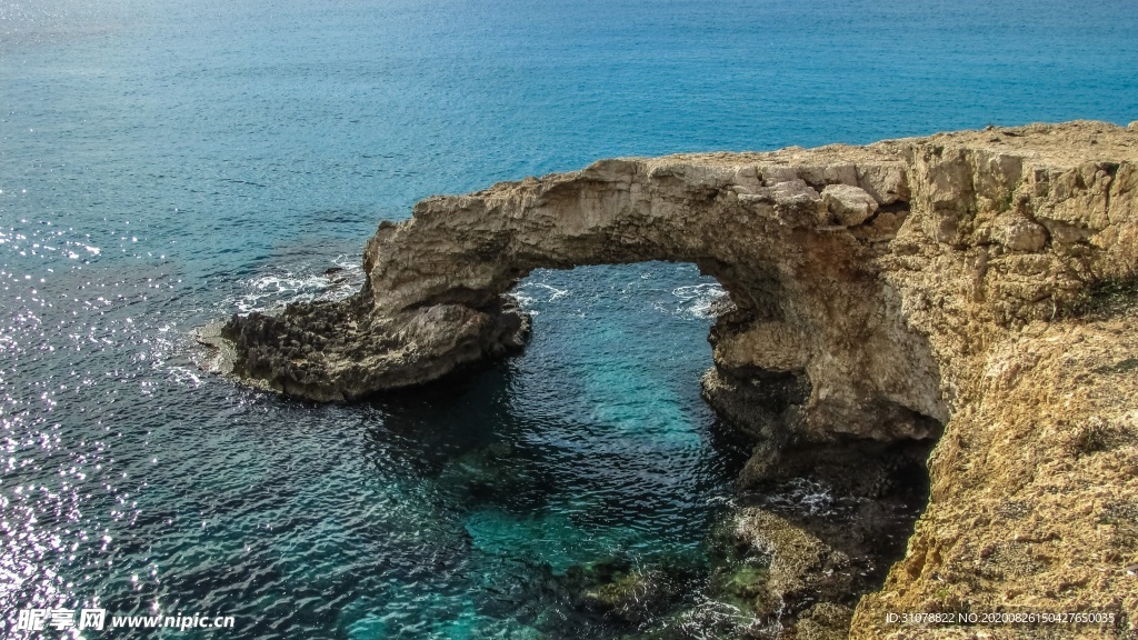 海岸风景摄影图