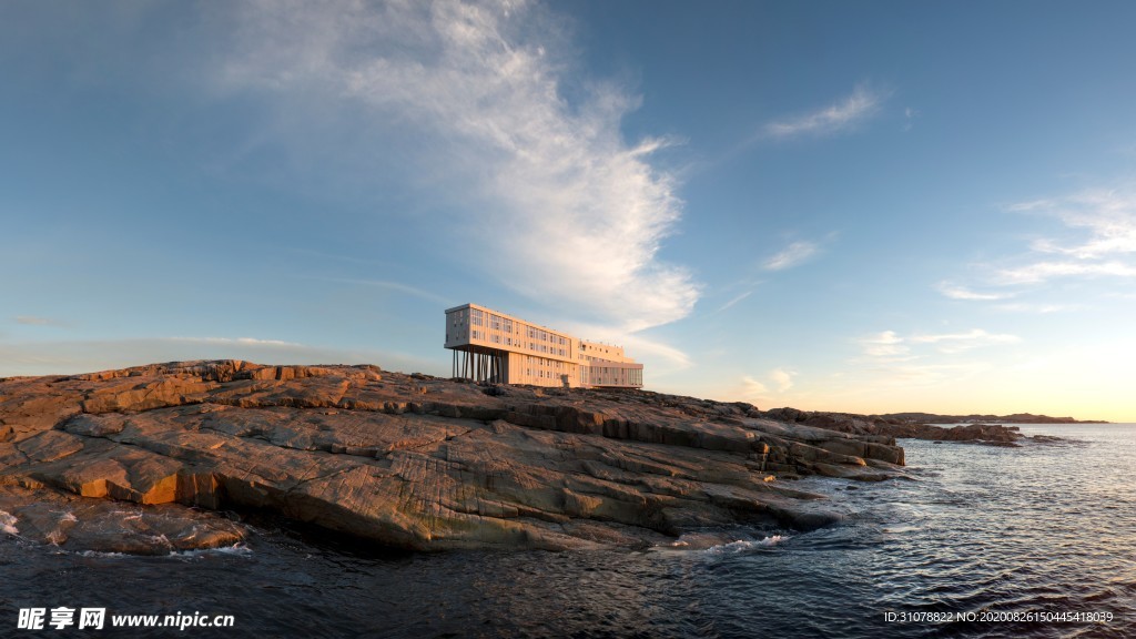 海岸风景摄影图