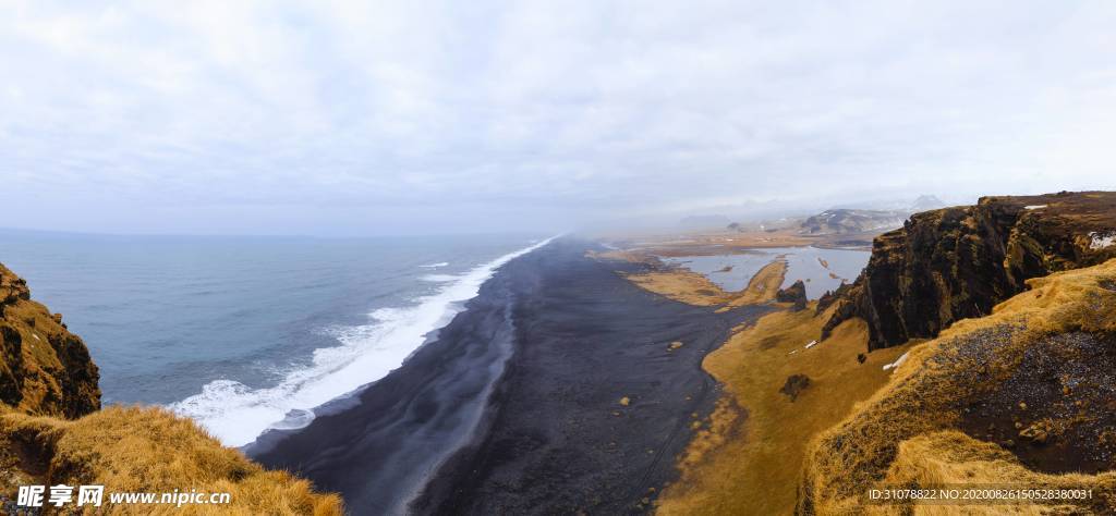 海岸风景摄影图