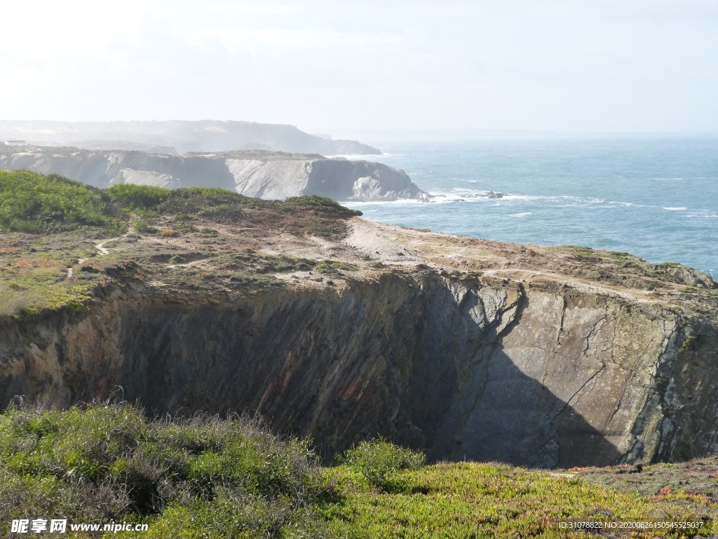 海岸风景摄影图