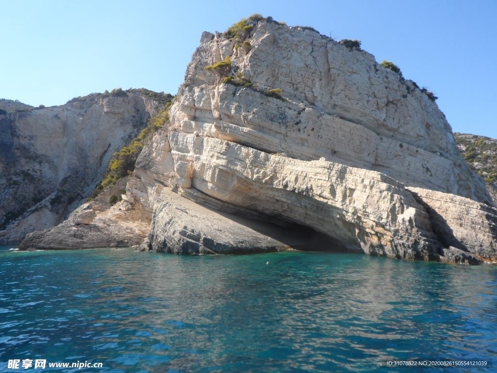 海岸风景摄影图