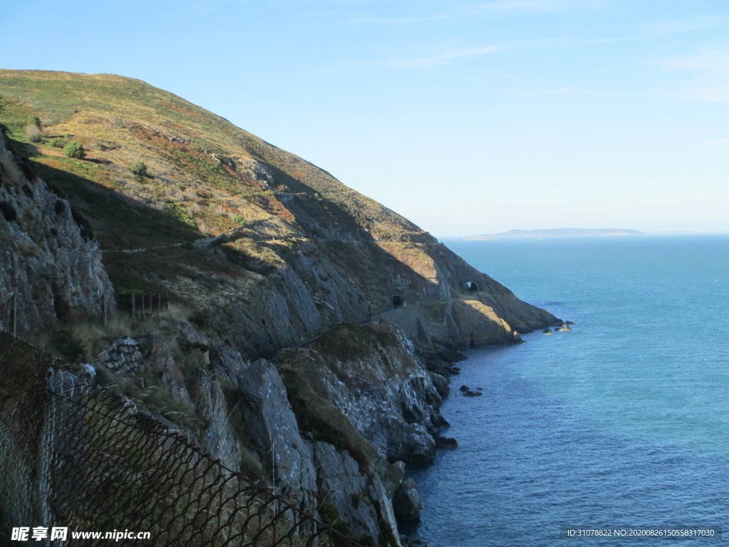 海岸风景摄影图