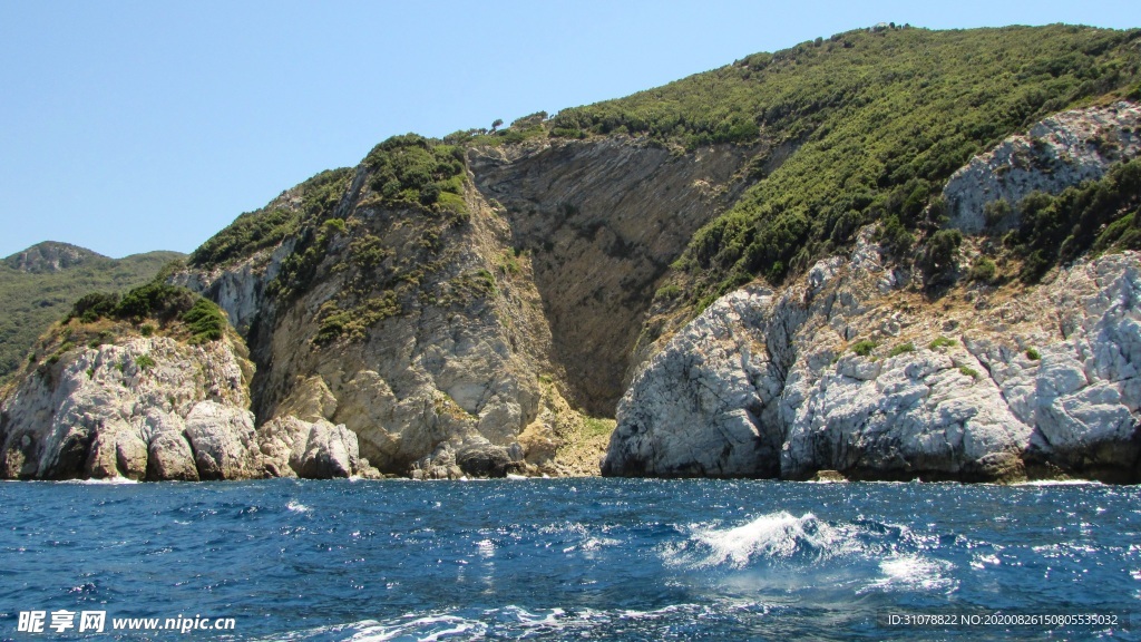海岸风景摄影图