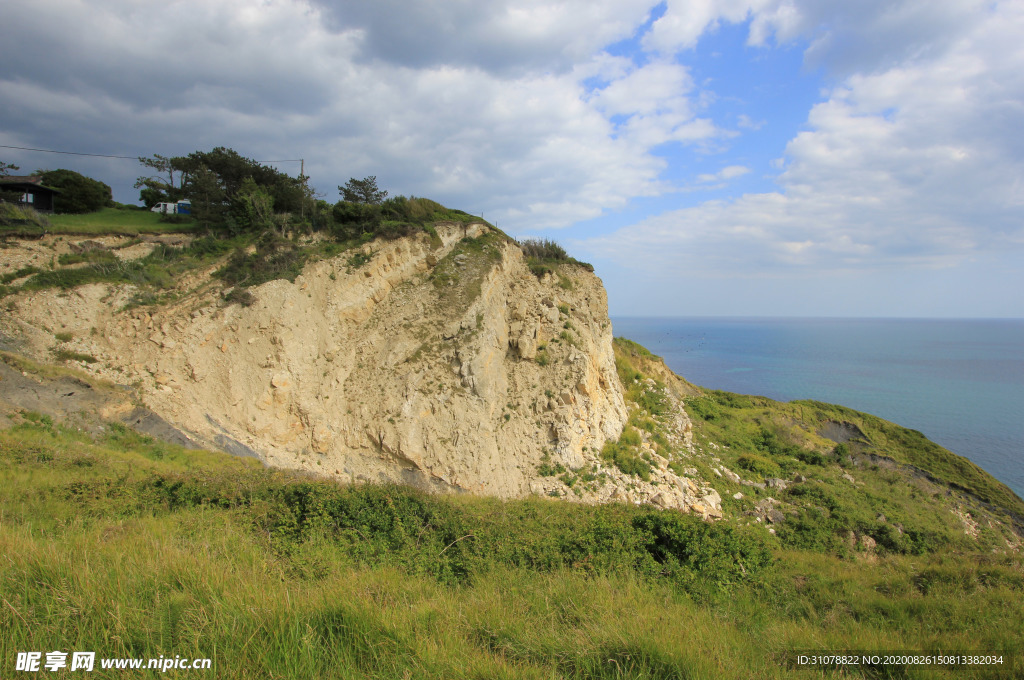 海岸风景摄影图