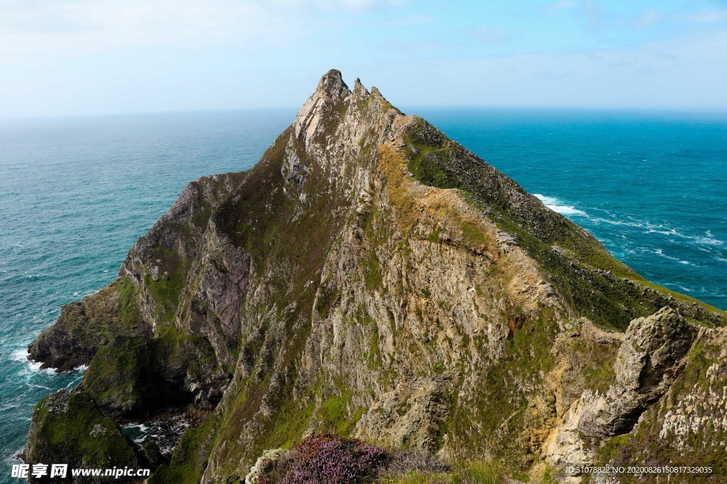 海岸风景摄影图