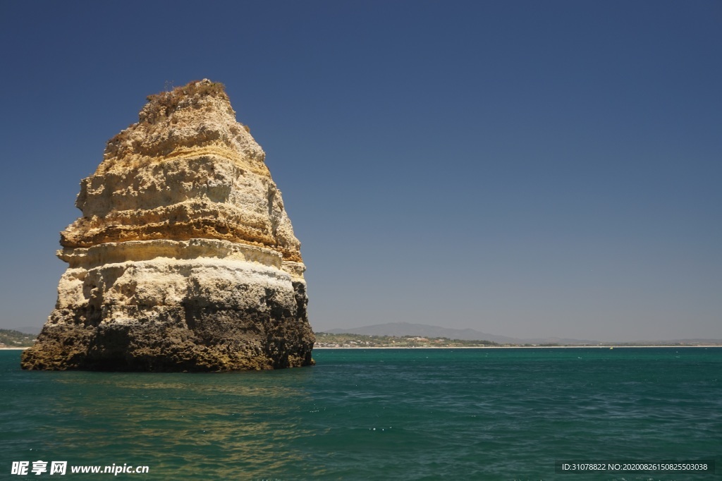 海岸风景摄影图