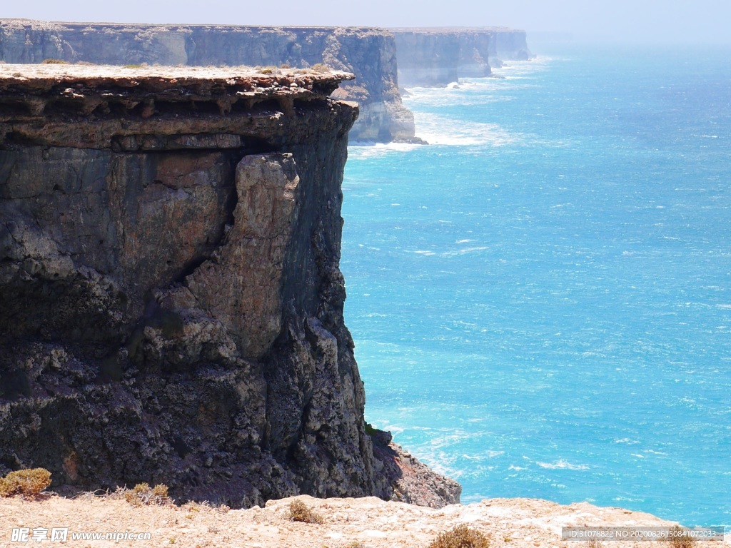 海岸风景摄影图
