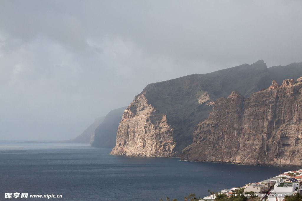 海岸风景摄影图