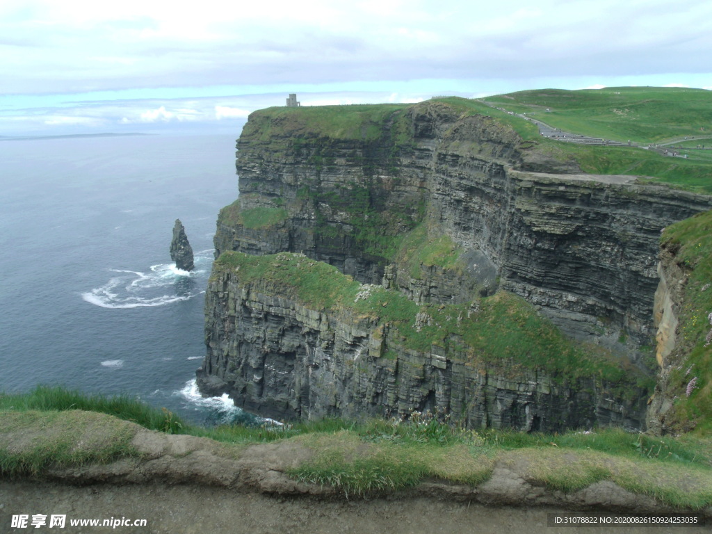 海岸风景摄影图