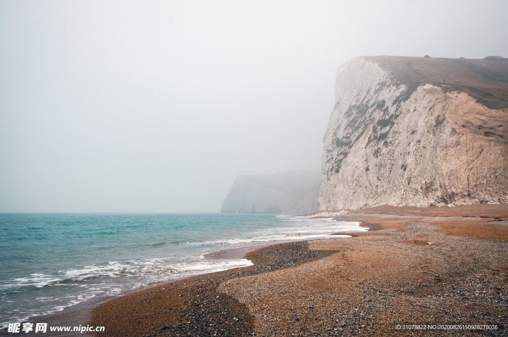 海岸风景摄影图