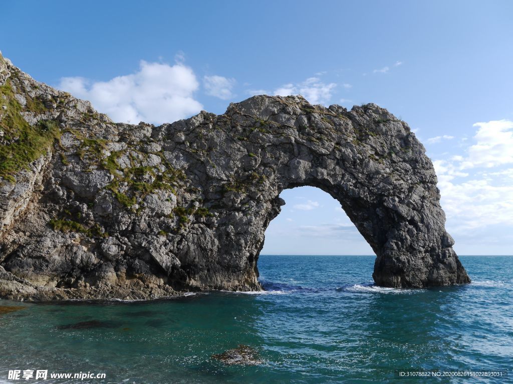 海岸风景摄影图