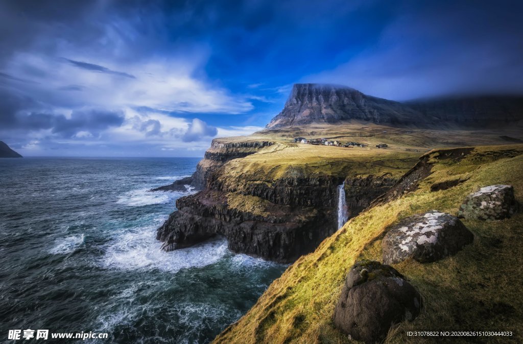 海岸风景摄影图