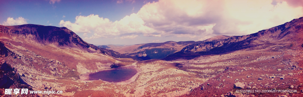 海岸风景摄影图