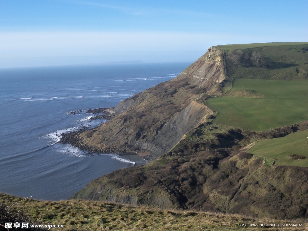 海岸风景摄影图