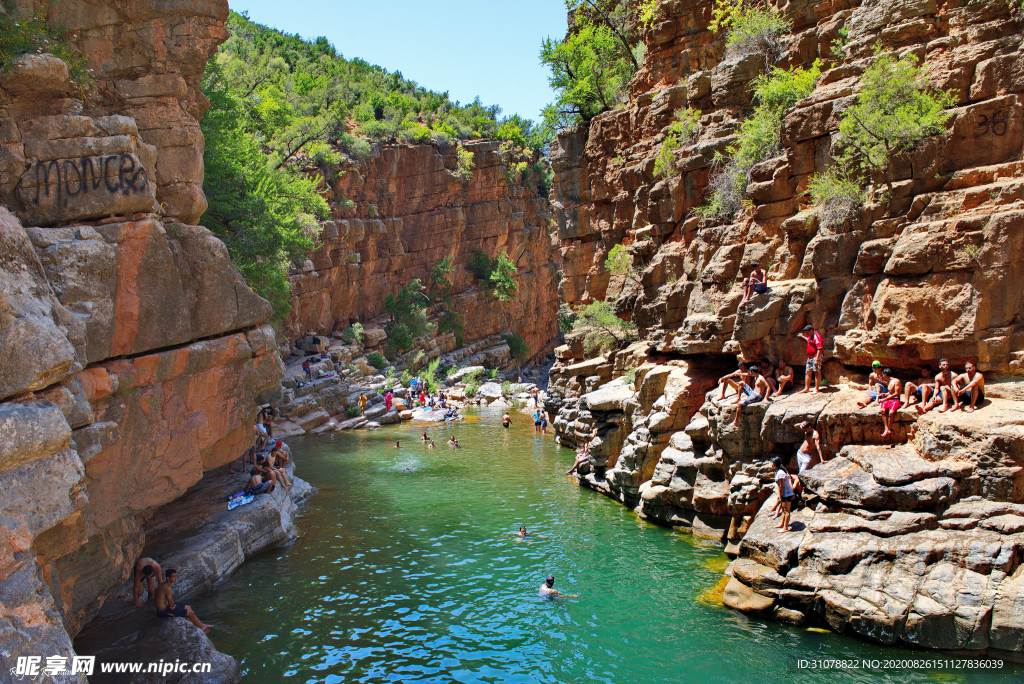 海岸风景摄影图