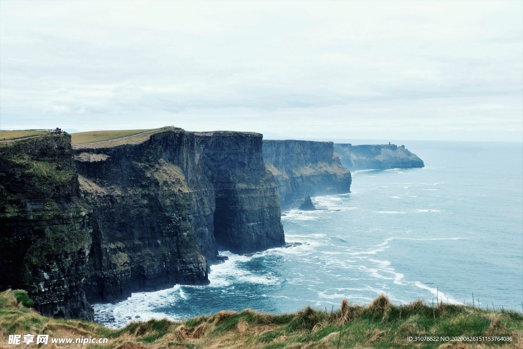 海岸风景摄影图