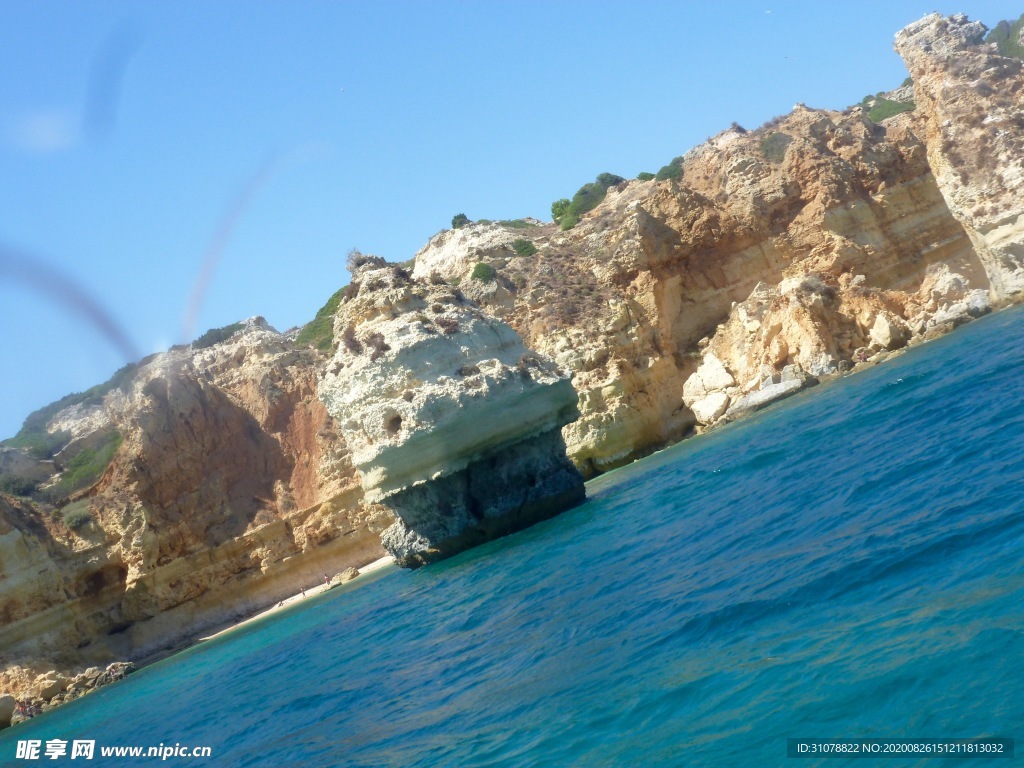 海岸风景摄影图