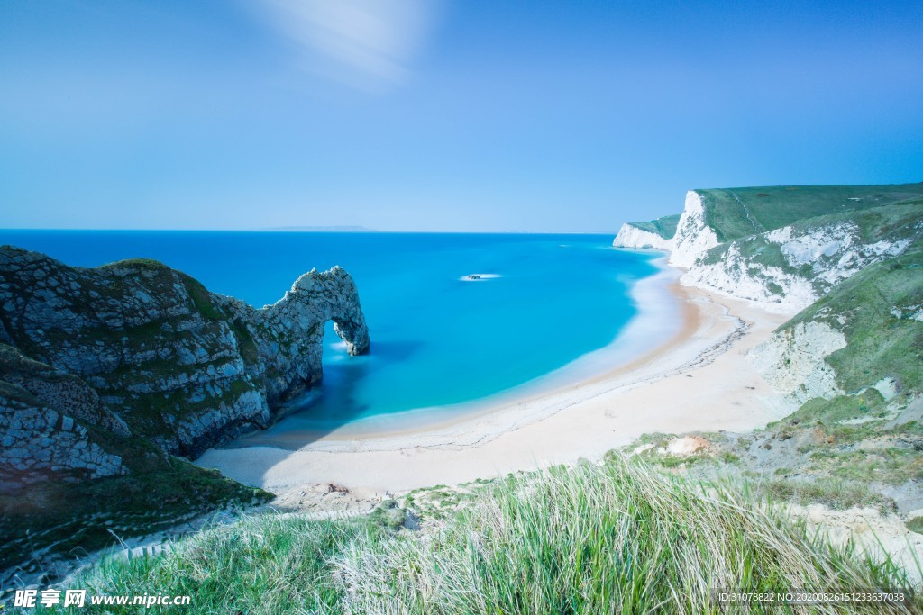 海岸风景摄影图